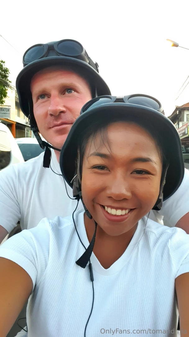 We miss riding scooter so much 