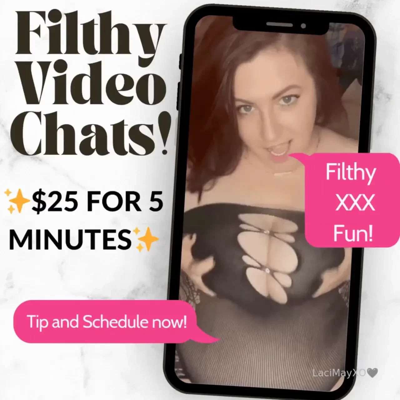 Video chat sale 25 5 minutes dm me to reserve your xxx show now 