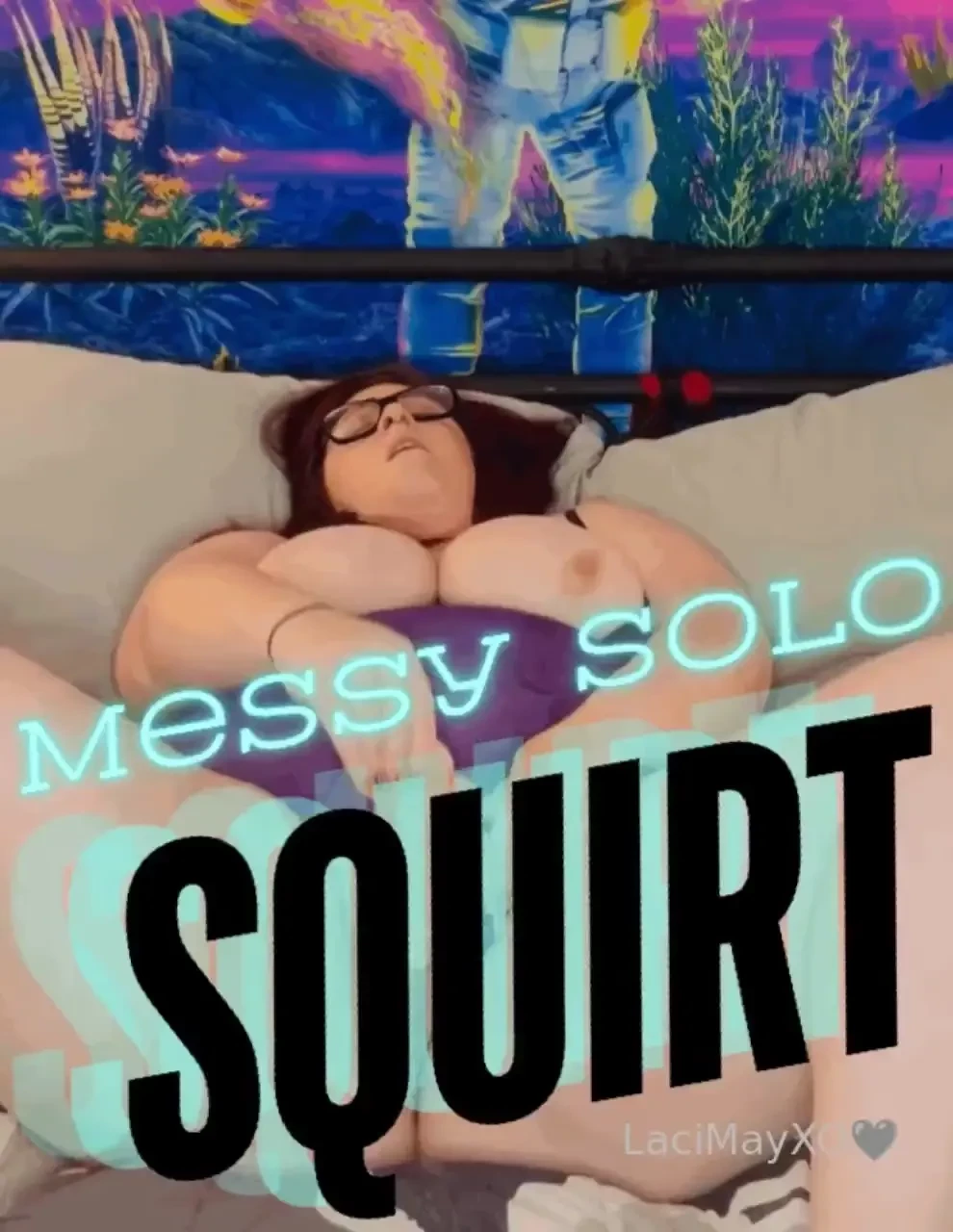 Messy solo squirt attention all squirt lovers here s your daily fix 