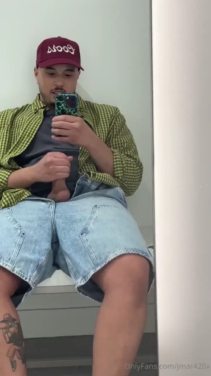 Horny gooner can t stop himself from cumming had to get a quickie in 