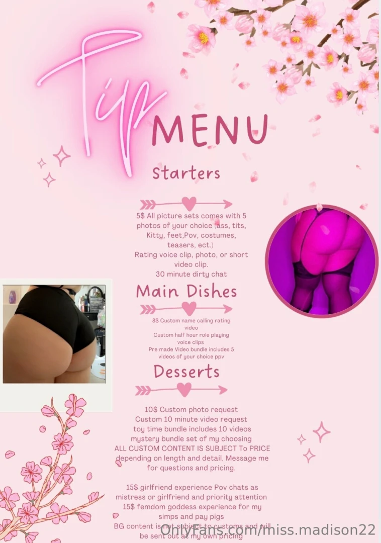 New tip menu part 14 