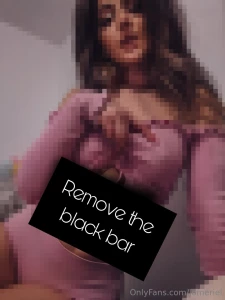 Remove the black bar