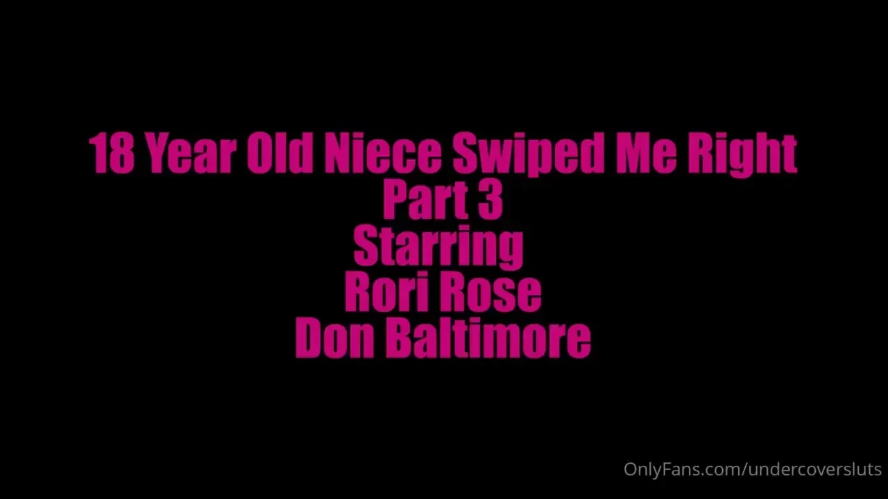 Matched my redhead 18 year old niece on tinder and she gave me a part 1 