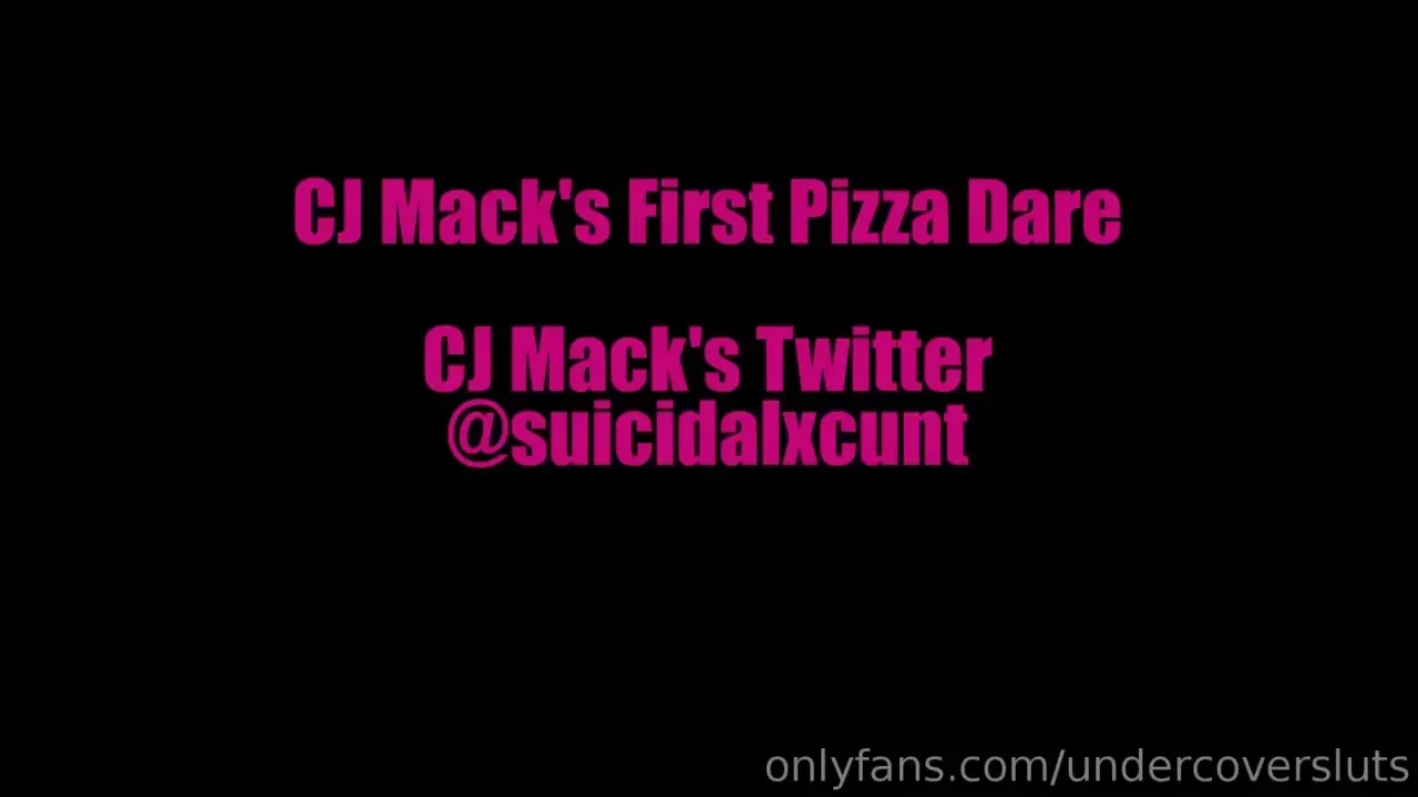 Cj mack s first pizza dare 
