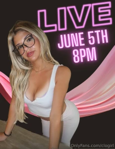 Live today 8pm est on my vip save the date https onlyfans com
