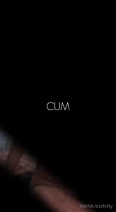 Cum a thon video is up check your dm s