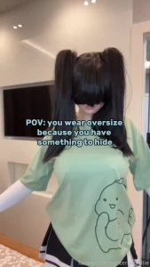 Its true haha i got something to hide teen anime mysterious bigboobs