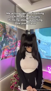 Maybe im just acting haha teen anime mysterious bigboobs titties ass