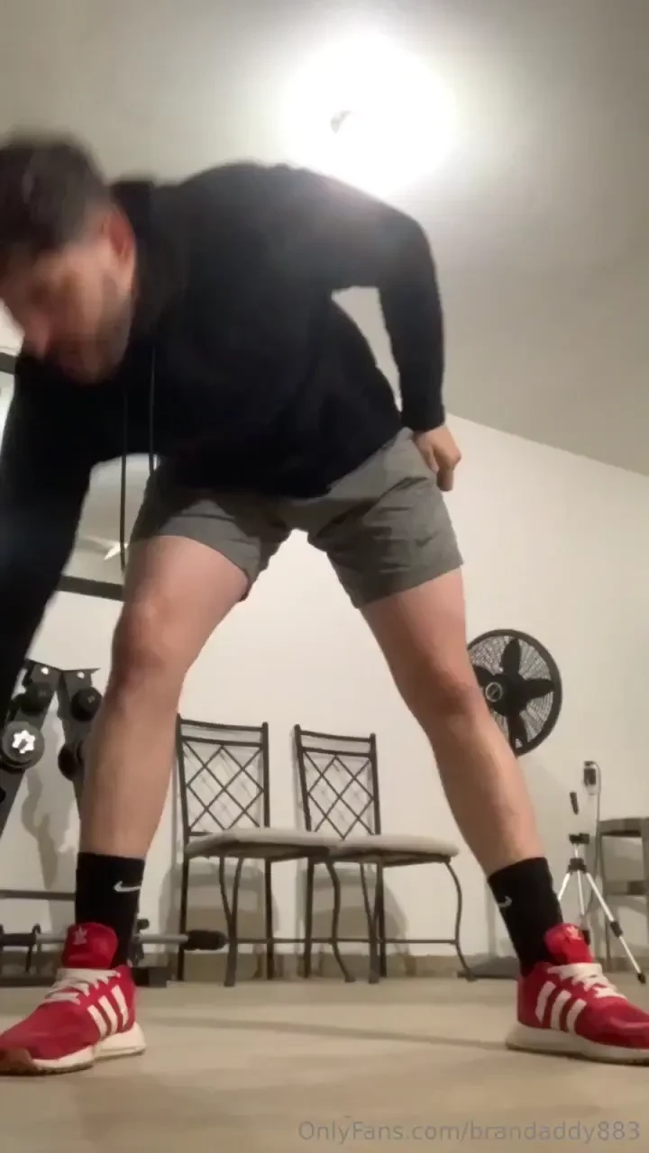 Beating the absolute fuck outta my legs post workout to get my gains 