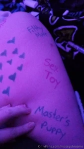 I did this body writing photo shoot a bit ago i m still in love with part 1