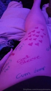 I did this body writing photo shoot a bit ago i m still in love with