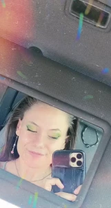 My outfit of the day was also green me and my mum spent all day