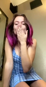 Todays outfit of the day is the new adorable blue plaid dress along