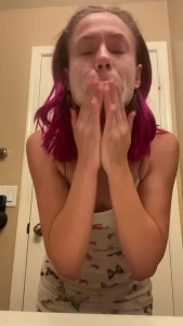 Sharing my morning skin care routine this is what i do occasionally