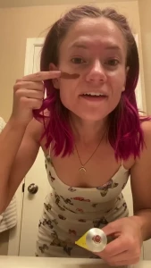 Sharing my morning skin care routine this is what i do occasionally part 1