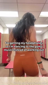 Too late to turn around now asian tiktok booty bootyshorts fitgirl
