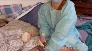Hands encased and cuffs anesthesia mask on what else could you
