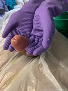 I know patient these gloves are very rough but you ll have to be