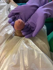 I know patient these gloves are very rough but you ll have to be part 1