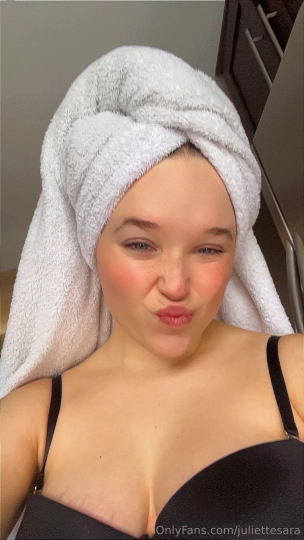 Fresh out of the shower and feeling irresistible who s ready for some 