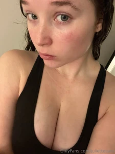 Squeaky clean and red for bed want to mess me up a bit before we sleep