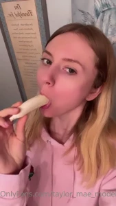 I always be practicing on bananas
