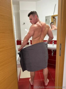 Towel s holding back the goods for now i love it when you watch me but part 1