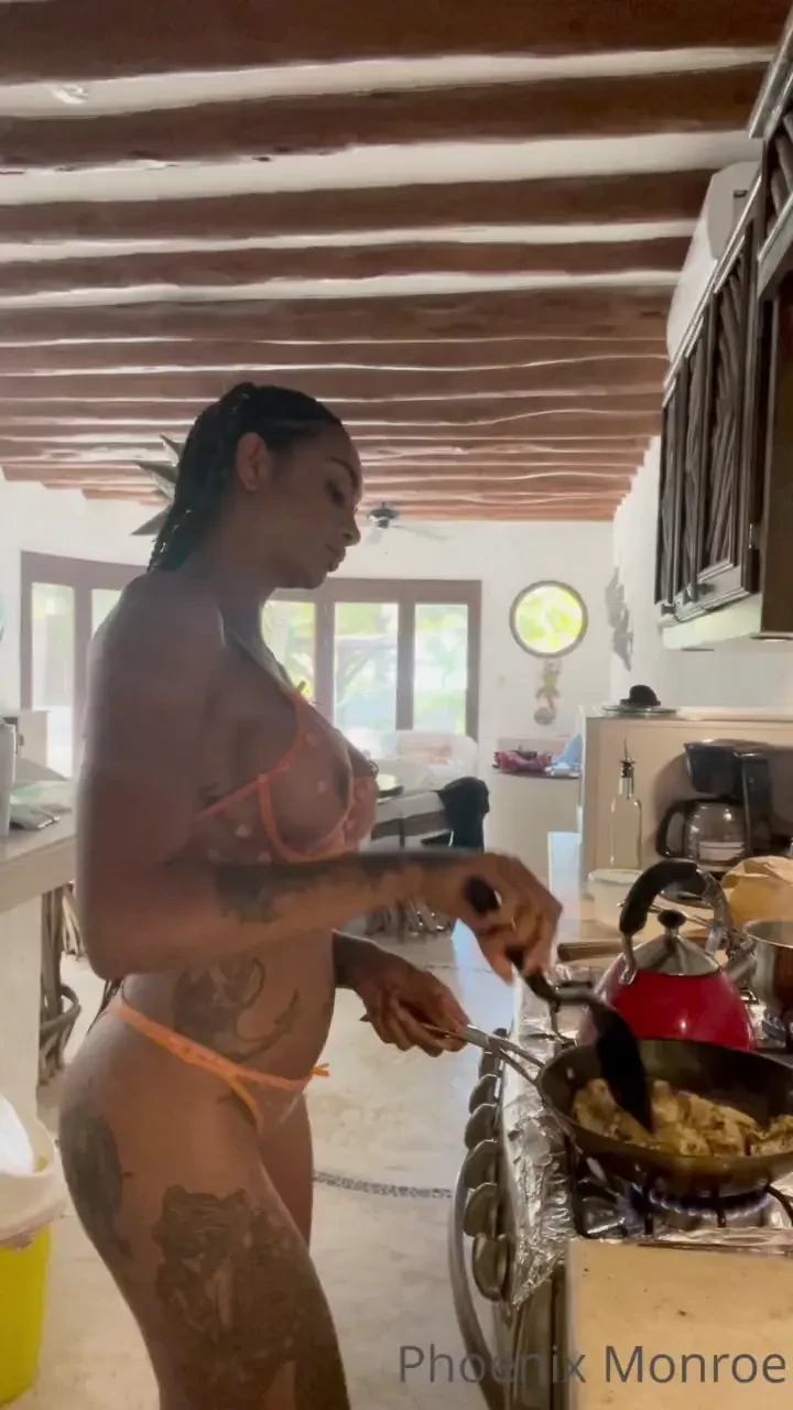 Cooking naked are you hungry 