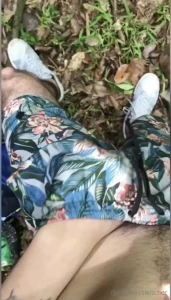 Comi o novinho dotado na cachoeira