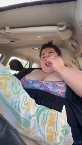 My first car stuffing video smashing an absolutely massive sub