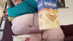 2300 calories lounging on my big fat ass a family-sized tub of