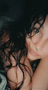 Jewelry out bath taken skin moisturized laying here in my pjs thinking part 1