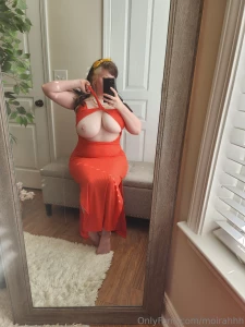 Something about this dress just makes my swollen tits very very needy