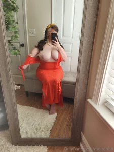 Something about this dress just makes my swollen tits very very needy part 1