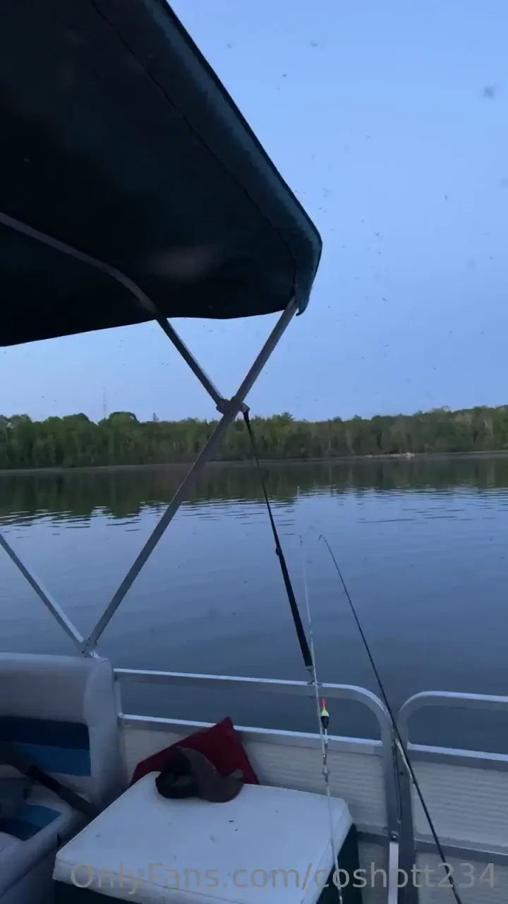 On the way to the fishing spot was beautiful when i got there and 