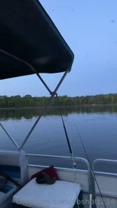 On the way to the fishing spot was beautiful when i got there and