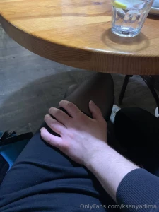 Hello cuckold we ve already met can you believe his dick is already