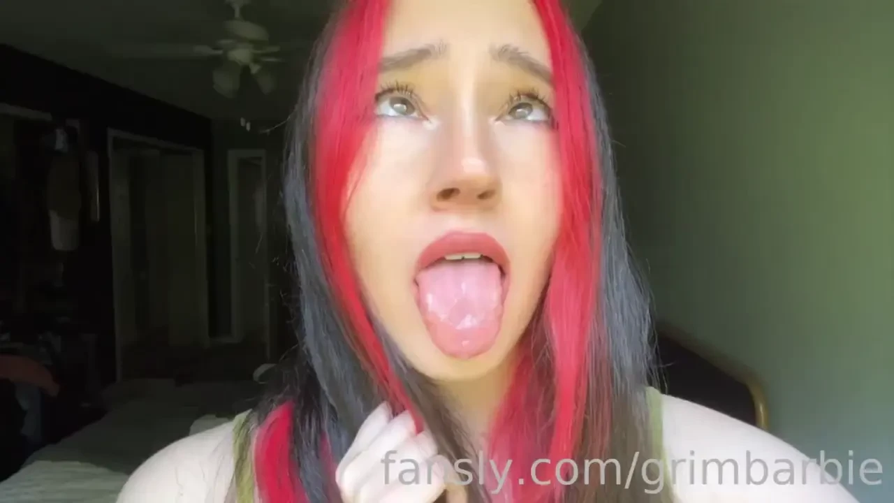 If you re a good boy i ll drool all over your cock just like this 