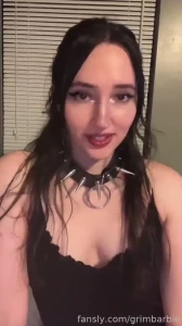 Get on your knees for me and be a good boy gothgf goth egirl alt