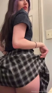 Secret bathroom tease alt altgirl upskirt tease egirl fyp ass pawg