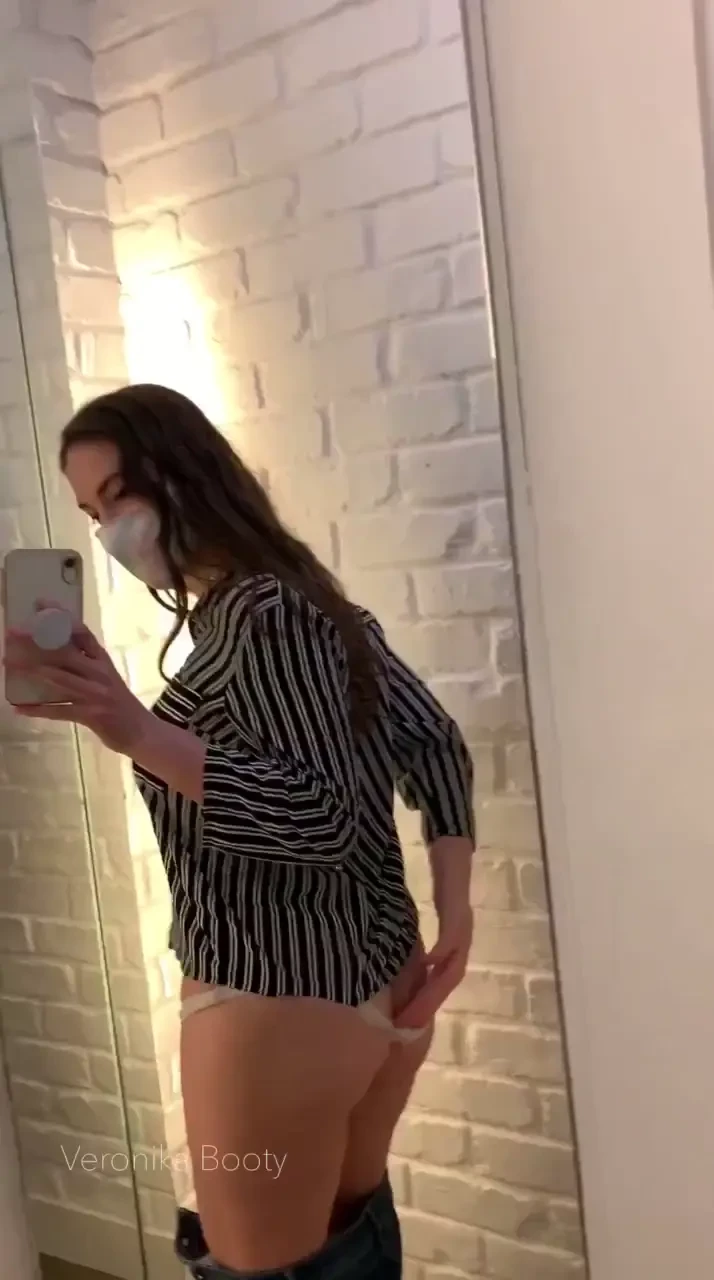 I went shopping wearing a butt plug fitting room reveal 