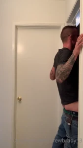 I saw a hole in a curtain stuck my cock in it want to see my dick get