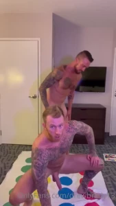 When your bud challenges you to a game of twister right before you