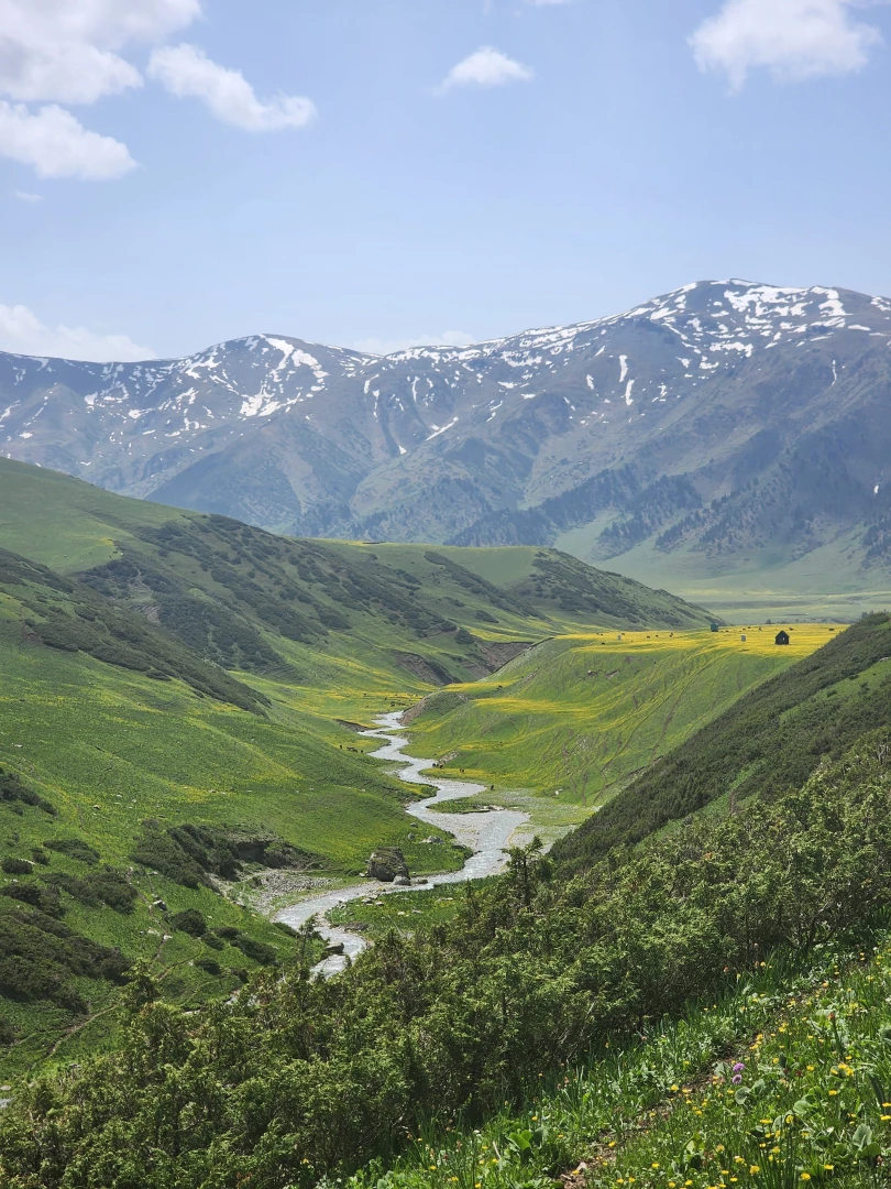 A beautiful time hiking in central asia something magic connecting 