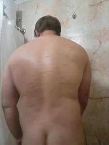 Look at my back haha crazy part 2