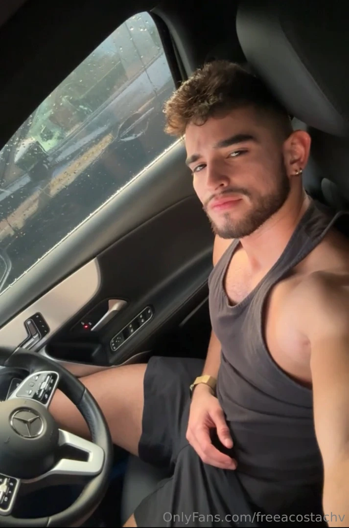 Driving to the gym 