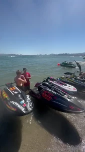 Jetski racing baby