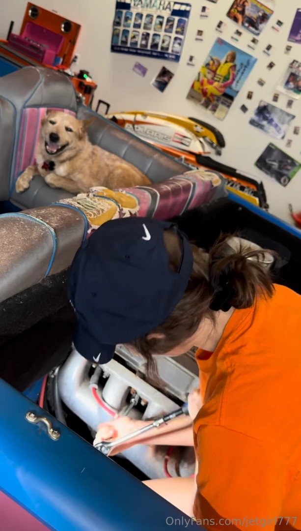 Always wrenching on something 