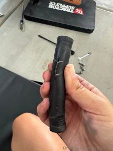 And thiiiiiis is why i check my stuff regularly this slit hose could