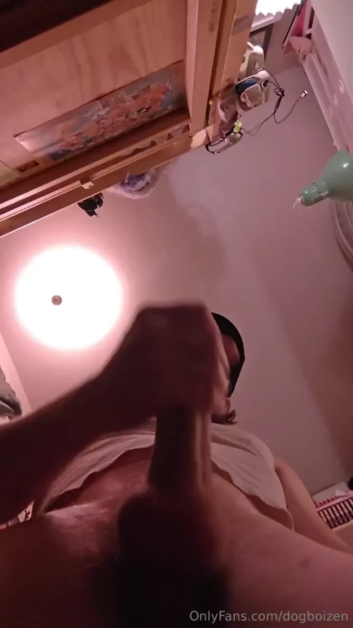 My cum shut the filming off 